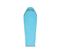 Sea to Summit – Drap de sac – Breeze Sleeping Bag Liner Mummy – Compact avec cordon – Bleu