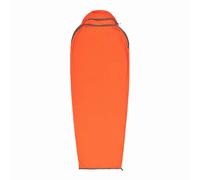 Sea To Summit - Drap de sac très chaud - Reactor Extreme Sleeping Bag Liner Mummy w/ Drawcord Compact - Orange Orange