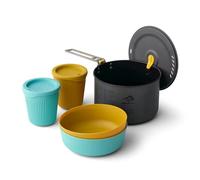 Sea to Summit Frontier Ensemble de cuisine ultraléger pour 2 personnes (casserole, 2 bols, 2 tasses)
