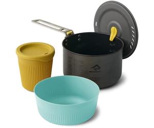 SEA TO SUMMIT Frontier Ul One Pot Cook Set W/1.3l Pot - Mixte - Noir / Jaune / Bleu - taille Unique- modèle 2025