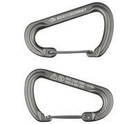 Sea to Summit - Mousquetons Sum Carabin 2 Set 00 - Lot de 2 - Gris - Taille unique - Unisexe