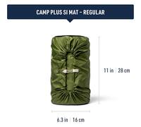 Sea to Summit Tapis de couchage autogonflant Camp Plus – Mousse Tapered Large 198×64×6,6 cm