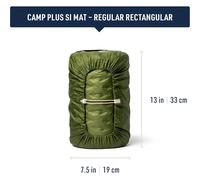 Sea to Summit Matelas gonflable rectangulaire Camp Plus Vert M
