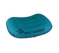 Sea to Summit - Oreiller de travel ultralight Aeros R - Contouré et facile à gonfler - Tissu de polyester 20D - Antidérapant - Randonnée ultralégère - 36 x 26 x 12 cm - Mousse verte de Mar -