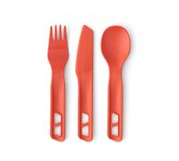Sea to Summit - Passage Cutlery Set (3 Piece) - Set de couverts - spicy orange