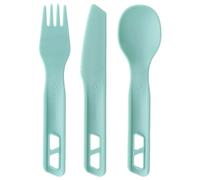 Sea to Summit - Passage Cutlery Set (3 Piece) - Set de couverts - aqua sea blue