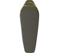 Sea to Summit – Drap de sac Reactor Midweight Liner Gris foncé/Jaune Regular Short