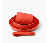 Sea to Summit Service de table Passage 7 pièces simple orange épicée