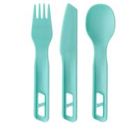 Sea to Summit – Set de couverts Passage Cutlery Set – 3 pièces – aqua sea blue