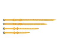 Sea to Summit Stretch-Loc Lot de 4 Accessoires pour Adulte Unisexe Jaune Jaune Taille Unique 20 mm