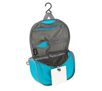 Sea to Summit TravellingLight Hanging Toiletry Bag, Travel Organizer for Men and Women, Small, Atoll Blue