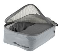 SEA TO SUMMIT - Garment Mesh Bag Sac de Rangement pour vêtements S - Imperméable & Ultra léger - Tissu en Nylon Ultra-Sil - Fermetures éclair et poignées résistantes - Voyage - Gris étain - 25 x 19 x