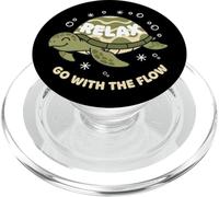 Sea Turtle Ocean Creatures Beach Schildkröte Ozean PopSockets PopGrip pour MagSafe