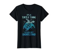 Sea Turtle Thing Funny Ocean Animal Lover Citation T-Shirt Graphique avec Valeur