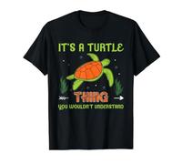 Sea Turtle Thing Funny Ocean Animal Lover Citation T-Shirt Graphique avec Valeur