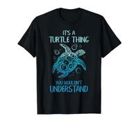 Sea Turtle Thing Funny Ocean Animal Lover Citation T-Shirt Graphique avec Valeur