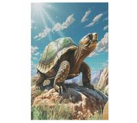 Sea Turtles Puzzle en Bois Enfant 1000 Pièces - Jeu EduChatif Motricité Fine Et Concentration - Puzzles pour Adultes （78×53cm）