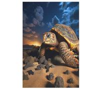 Sea Turtles Puzzles Adulte 1000 Pieces Cadeau Famille Puzzle Classique 3D EnfantsJouet en Bois Cadeau Unique 78×53cm