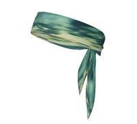 Sea Under The Aurora Borealis Bandage athlétique double face avec bandeau de sport imprimé pour tennis, ninja, karaté, course à pied et yoga