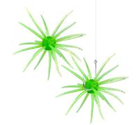 Sea Urchin Bass Lures - Floating TPE Soft Baits | Biomimetic Worm Swimbait | Ultra Resilient 9cm 2.8g Artificial Bait, High Action Tentacle Ball, for Saltwater & Lake Fishing, Boxed Set