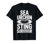 Sea Urchin Sting Survivor Plongeur Avec Tuba T-Shirt