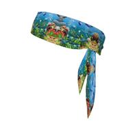 Sea World Bandanas de sport à nouer - Bandanas athlétiques élégants et confortables pour la course à pied, le yoga, le cyclisme