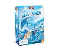 Bioviva Jeu d'ambiance Sea Zones – Dès 8 ans, 2 à 4 joueurs, Fabriqué en France, Éco-conçu