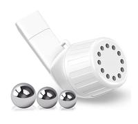 SEABABOO Appareil de retrait de mucus extenseur Exerciseur Pulmonaire Entraîneur Respiratoire Exerciseur pulmonaire La physiothérapie de l'air nettoie les poumons et améliore (Blanc, M)