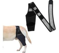 SEABABOO Protège-Coude pour Chien Genouillère De Genouillère pour Chien Protège-Coude pour Chien Coudière pour Chien pour La Récupération Postopératoire Bandages Anti-Léchage pour Chiens (Noir, M)