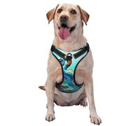 Seabed Coral Seahorse Gilet de traction pour animaux de compagnie à porter lors de la promenade du chien ou de l'escalade des montagnes