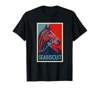 Seabiscuit Cheval, Course de Chevaux, Del Mar, Santa Anita, Chevaux T-Shirt
