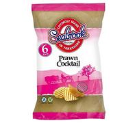 Seabrook Coupe Ondulée Chips De Crevettes 25G X 6 par Paquet - Paquet de 2