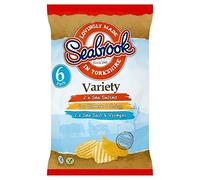 Seabrook Coupe Ondulée Chips De Variétés 25G X 6 par Paquet