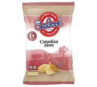 Seabrook coupe ondulée Crisps - Ham canadienne (6x25g) - Paquet de 2