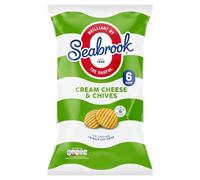 Seabrook Cream Cheese & Chives 6 Pack Crisps 150 g - Lot de 3