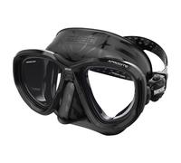 SEAC Afrodite, Masque de Plongée à Volume Réduit avec Verres trempés 3 mm, Comfort Silicone Skirt, Boucle 3D Réglable, Compatible avec Systèmes Optiques (-1.0 à -6.0)