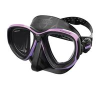 SEAC Afrodite, Masque de Plongée à Volume Réduit avec Verres trempés 3 mm, Comfort Silicone Skirt, Boucle 3D Réglable, Compatible avec Les Verres Optiques Correcteurs (-1.0 à -6.0)