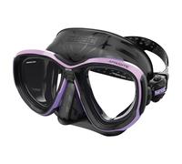 SEAC Afrodite, Masque de Plongée à Volume Réduit avec Verres trempés 3 mm, Comfort Silicone Skirt, Boucle 3D Réglable, Compatible avec Les Verres Optiques Correcteurs (-1.0 à -6.0)