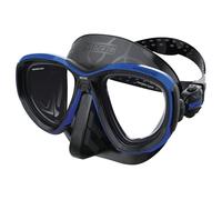 SEAC Afrodite, Masque de Plongée à Volume Réduit avec Verres Trempés 3 mm, Jupe Comfort en Silicone, Boucle 3D Réglable
