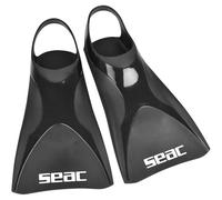 Seac Palmes courtes de natation Atom – Entraînement piscine et mer – Noir