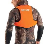 SEAC Baudrier Porte Plombs Gilet pêche sous-Marine, la plongée en apnée et Le Snorkeling Unisex-Adult, Orange,