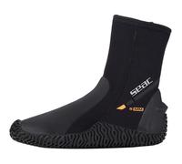 Seac Bottillon/Chausson Basic Hd 5 mm avec Zip - Semelle Semi-Rigide Vulcanisée - Pied protegé et Haut Comfort pendant