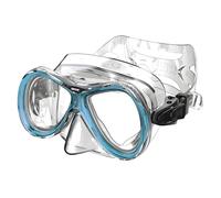 SEAC Capri Masque à Double lentille Verre trempé, avec Jupe SLT hypoallergénique et Cadre en Polycarbonate, 2 Tailles Mixte