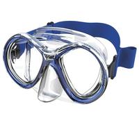 Seac Masque de plongée Chiara – Verre trempé, boucle 3D – Bleu