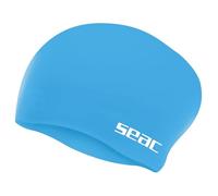 SEAC Chignon Bonnet de Natation en Silicone pour Cheveux Longs - Bonnet Femme Homme garçon - Protège Les Cheveux et Assure Confort et Tenue optimale