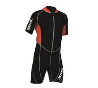 Seac Combinaison en néoprène Shorty 2,5mm Ciao XXXXL Noir - Noir/Rouge - 0010067012160A