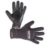 Seac Gants de plongée Dryseal 500 – Néoprène 5 mm, étanches – Noir M