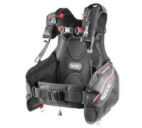 SEAC Ego Gilet de plongée Noir Rouge Taille M