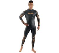 SEAC Energy Man Combinaison ultra-élastique en néoprène lisse Smooth Skin de 2 mm d’épaisseur pour la natation et la plongée en apnée Men's, Noir