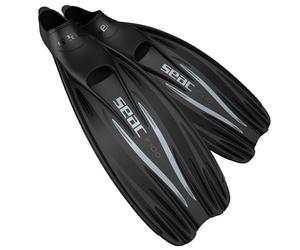 SEAC F 100 Pro, Palmes de plongée Ultra légères chaussantes, pour plongée et Snorkeling